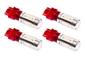 GMC Sierra 1500 Replacement Bulbs - Rear - Diode Dynamics - HP11 LED - Red - `07-`13